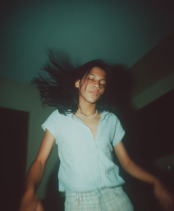 Serene Motion Portrait