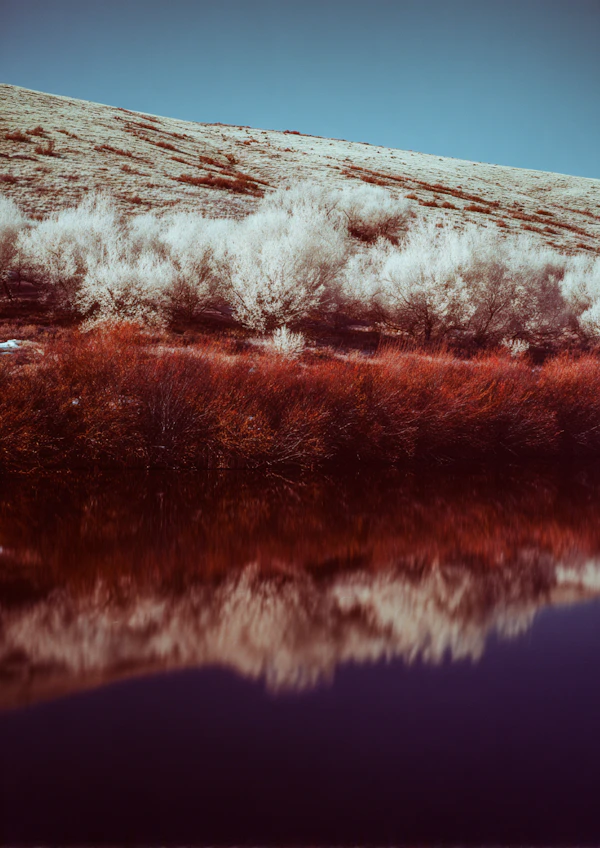 Serene Reflective Landscape