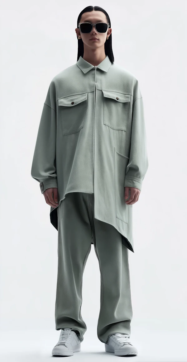 Muted Green Outfit
