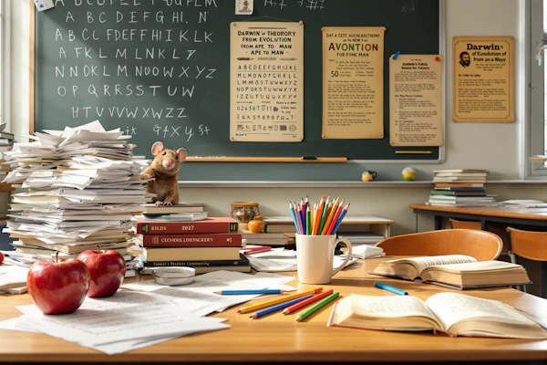Classroom with Mouse