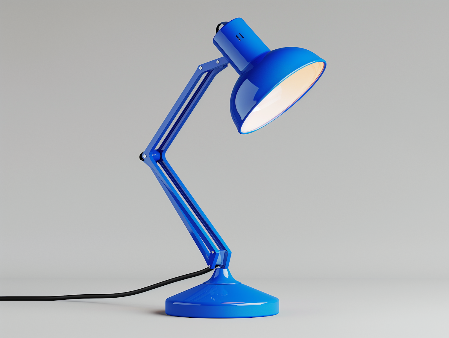 Modern Blue Desk Lamp