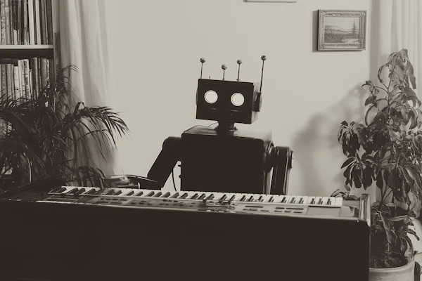 Retro Robot Musician