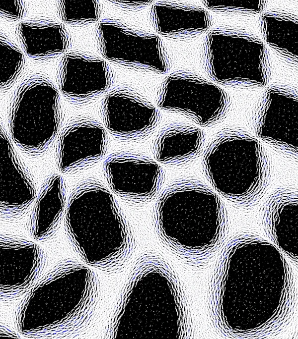 Abstract Black and White Pattern