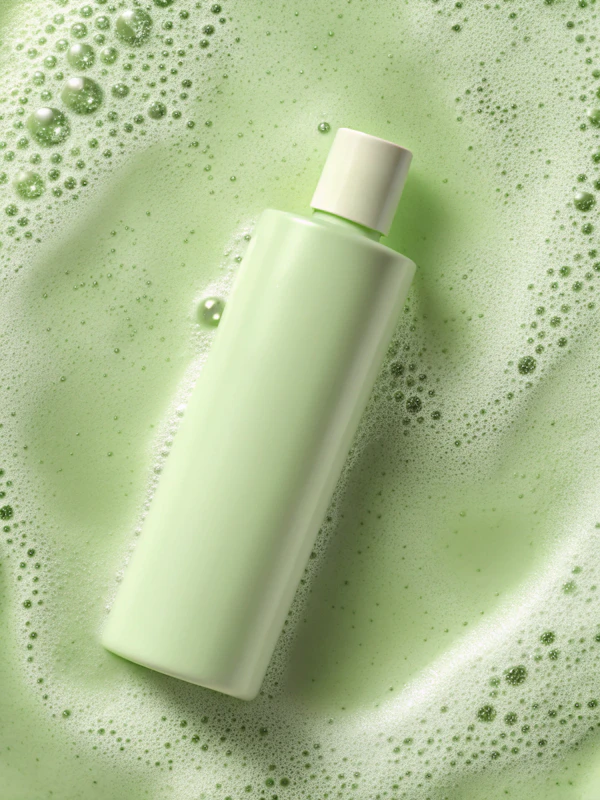 Pastel Green Bottle