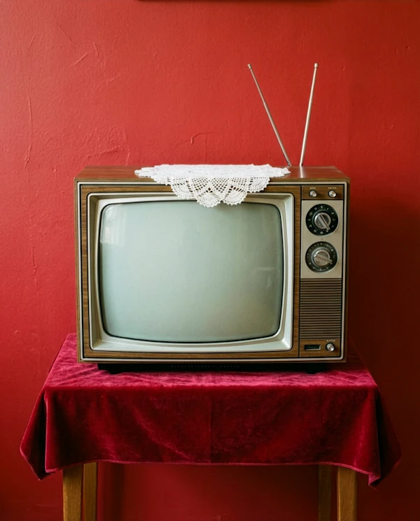 Vintage TV Display
