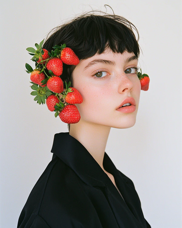 Strawberry Hair Art