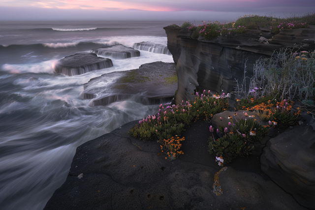 Dramatic Coastal Scene