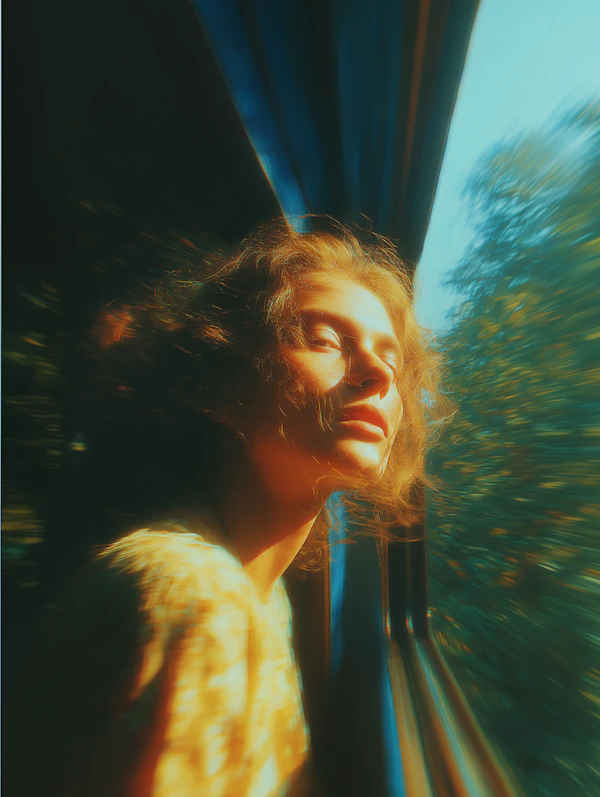 Train Window Serenity