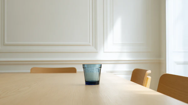 Minimalist Table Scene