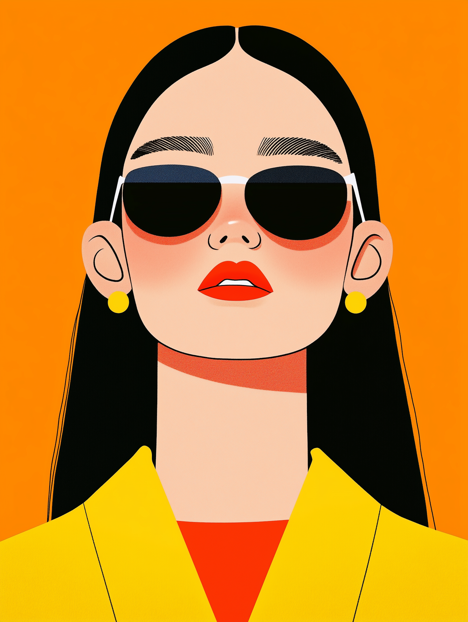 Stylized Fashion Portrait