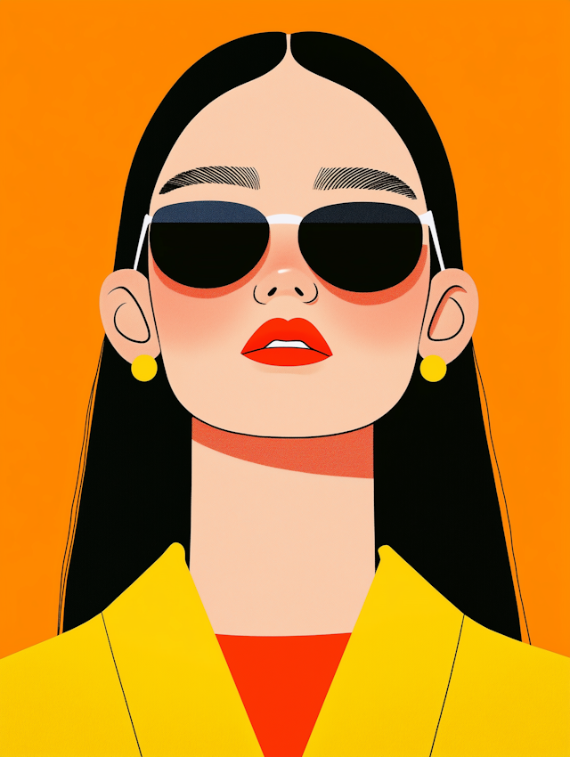 Stylized Fashion Portrait