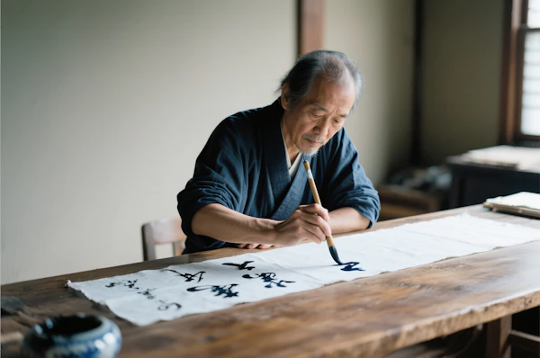 Calligraphy in Focus