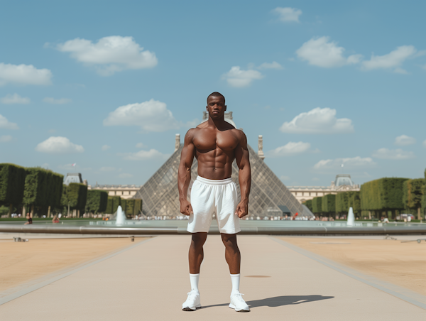 Athletic Confidence at the Louvre