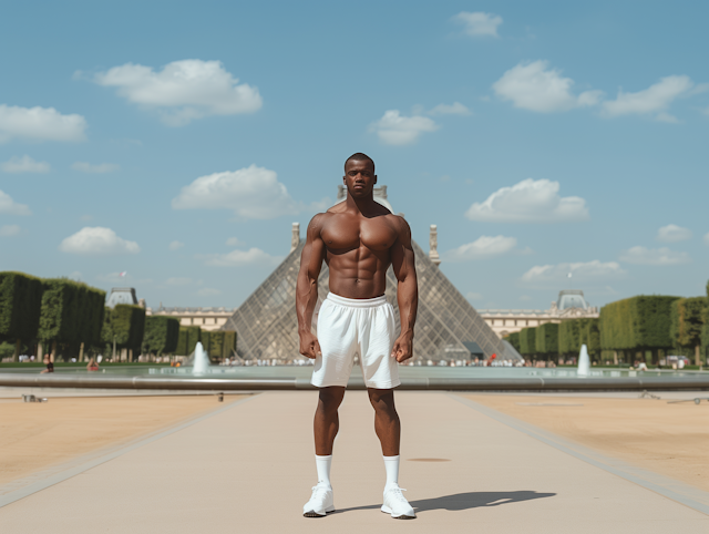 Athletic Confidence at the Louvre