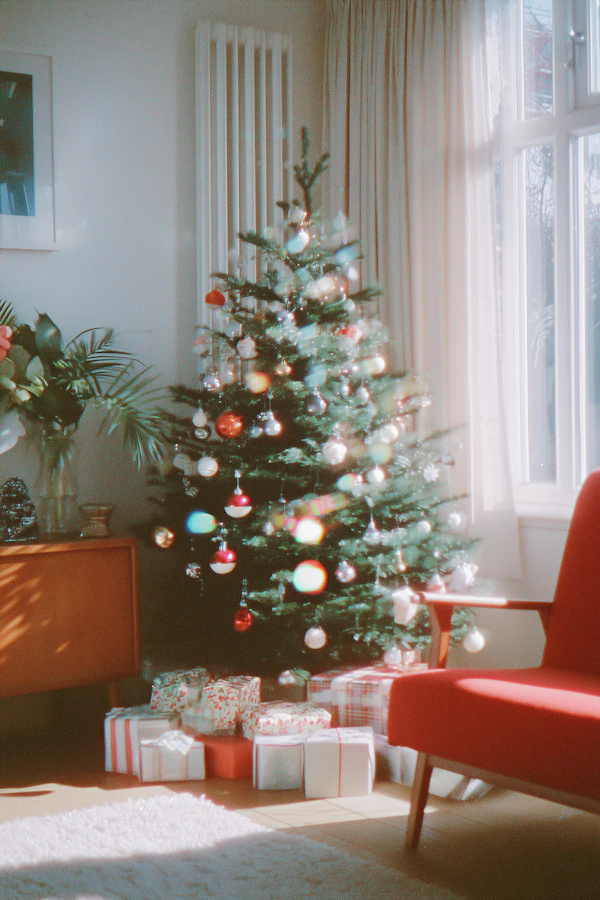 Cozy Christmas Living Room
