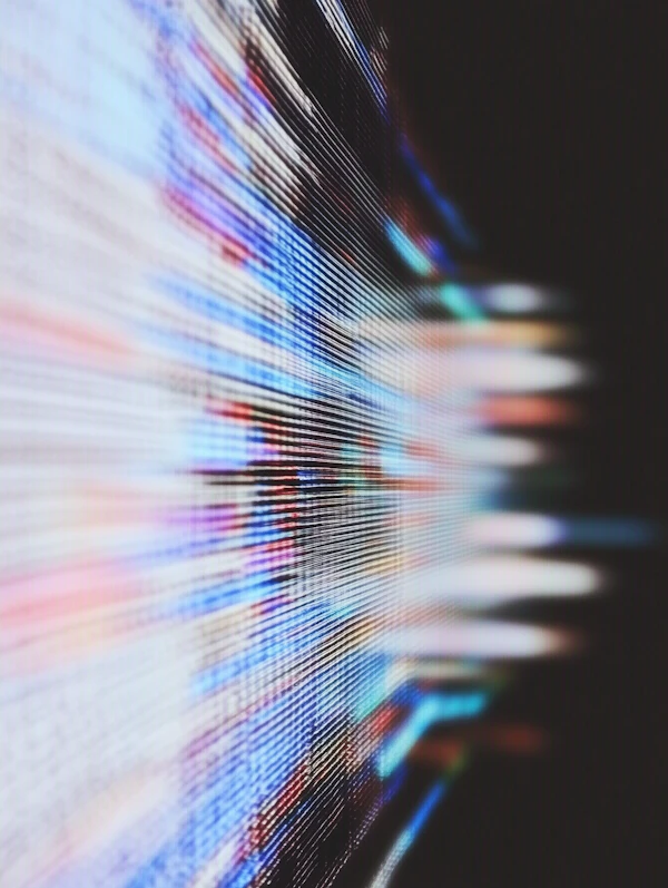 Abstract Digital Glitch