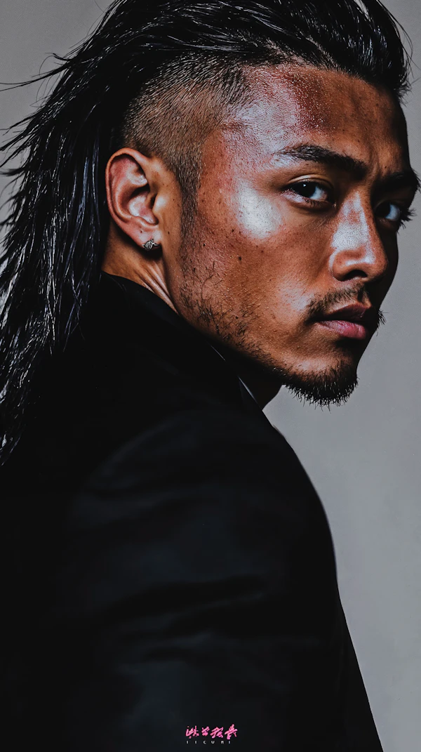 Portrait of Asian Man