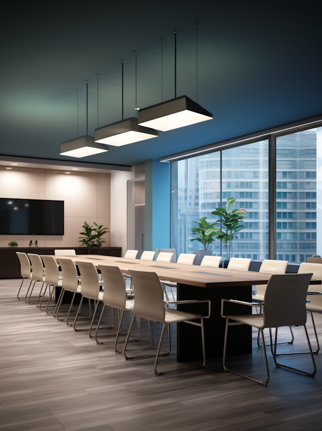 Contemporary Urban Boardroom Design