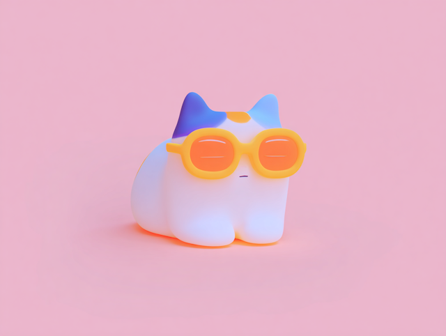 Stylized Cat Illustration