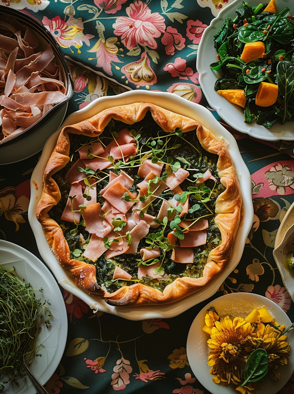 Festive Meal Display