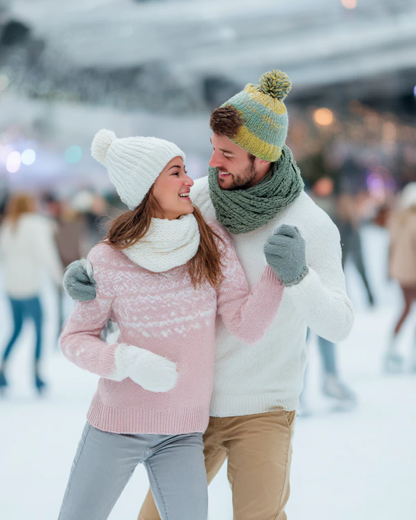 Winter Couple Outdoors