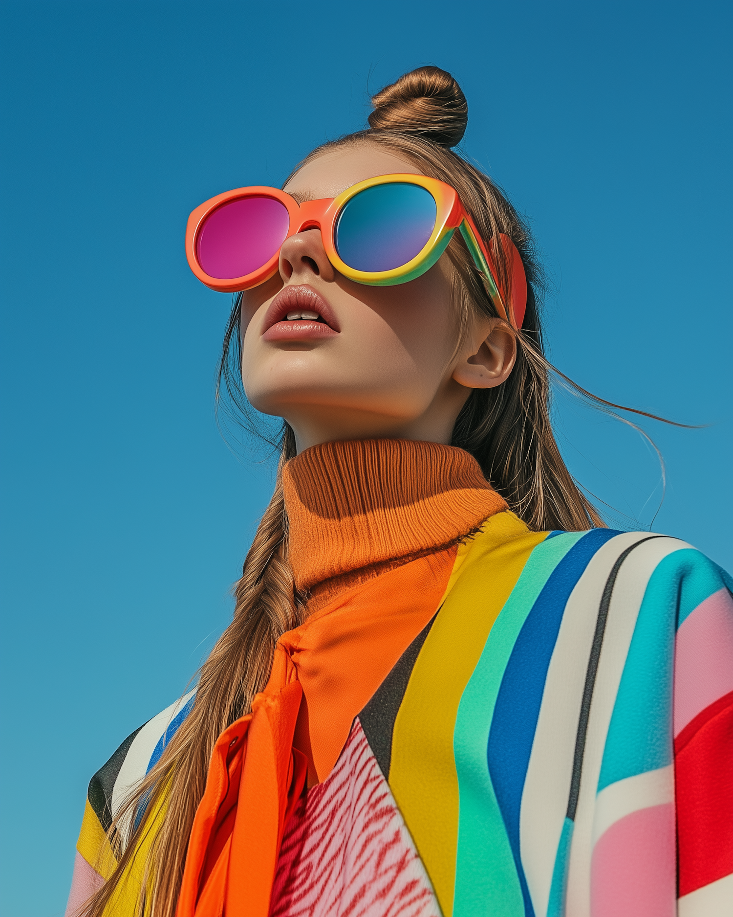 Colorful Fashion Portrait