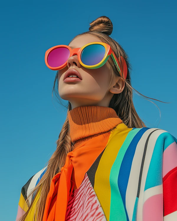 Colorful Fashion Portrait