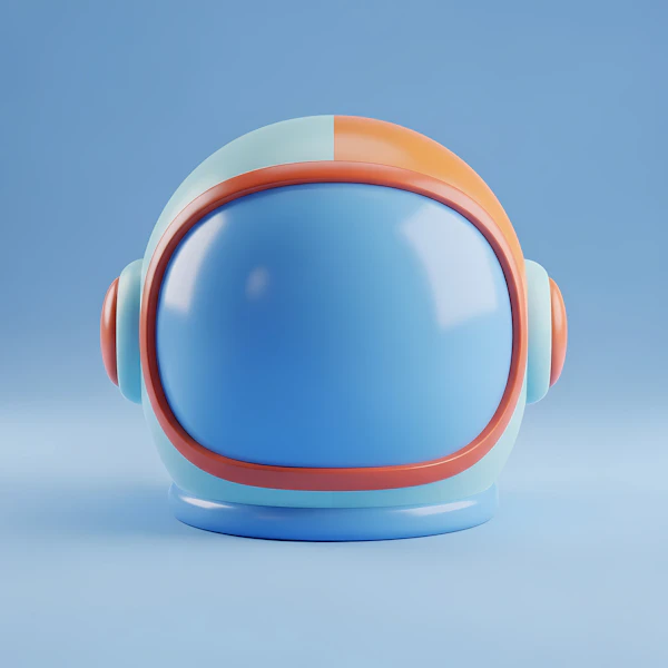 Stylized Space Helmet