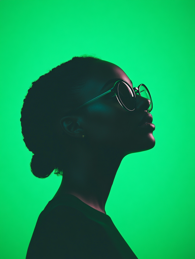 Stylish Profile Portrait