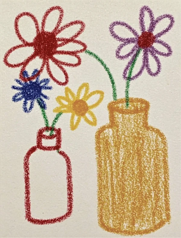 Colorful Flower Vases
