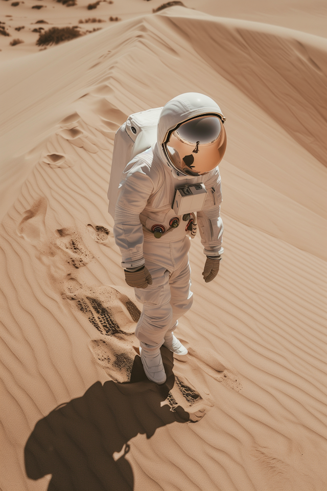 Astronaut in Desert