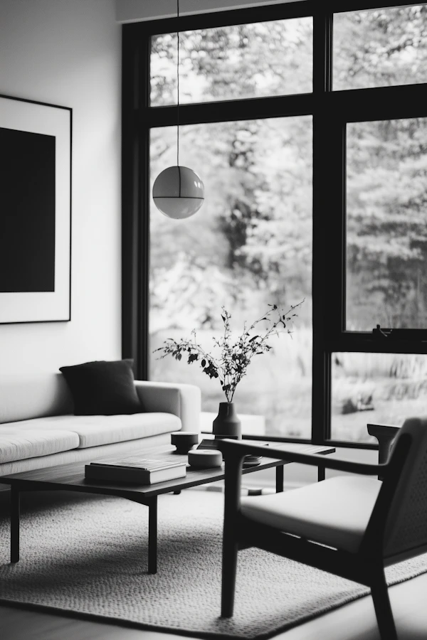 Modern Minimalist Living Room