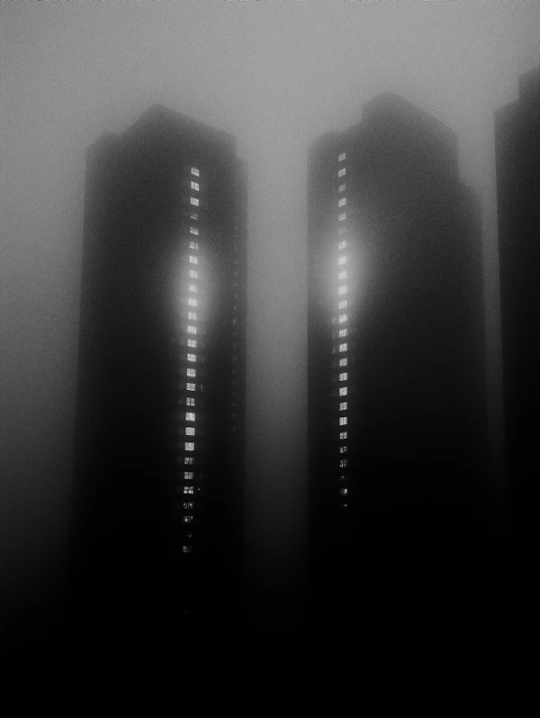 Foggy Skyscrapers
