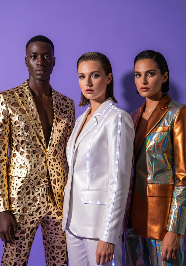 Futuristic Fashion Trio