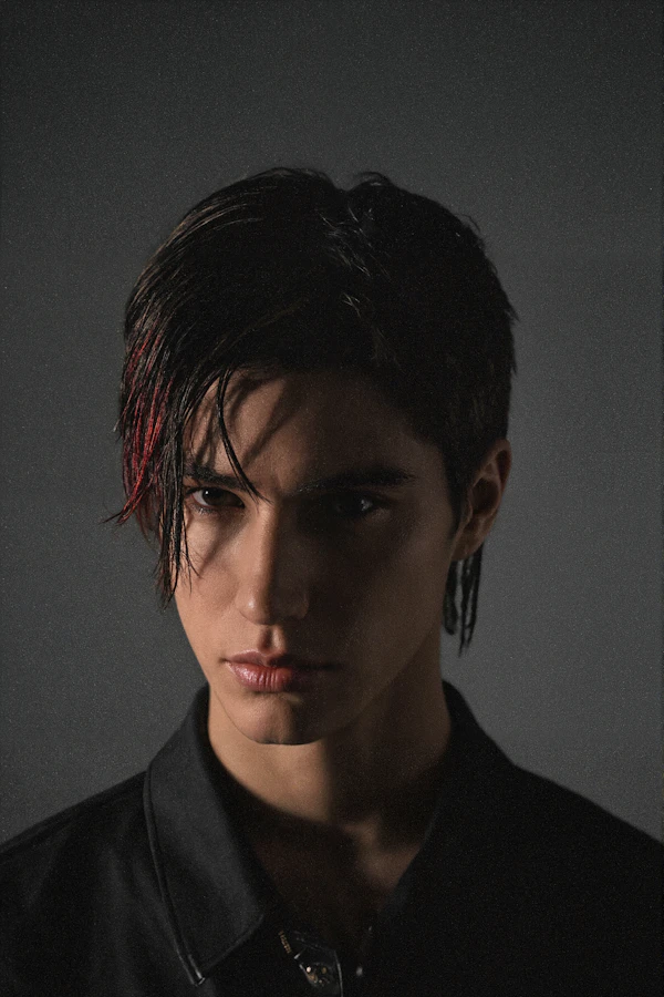 Moody Portrait Close-Up
