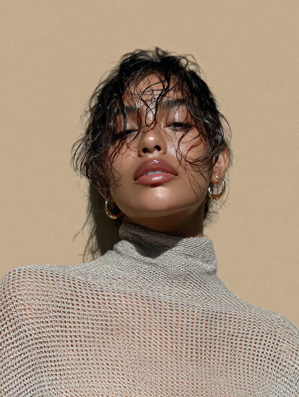 Portrait with Mesh Top