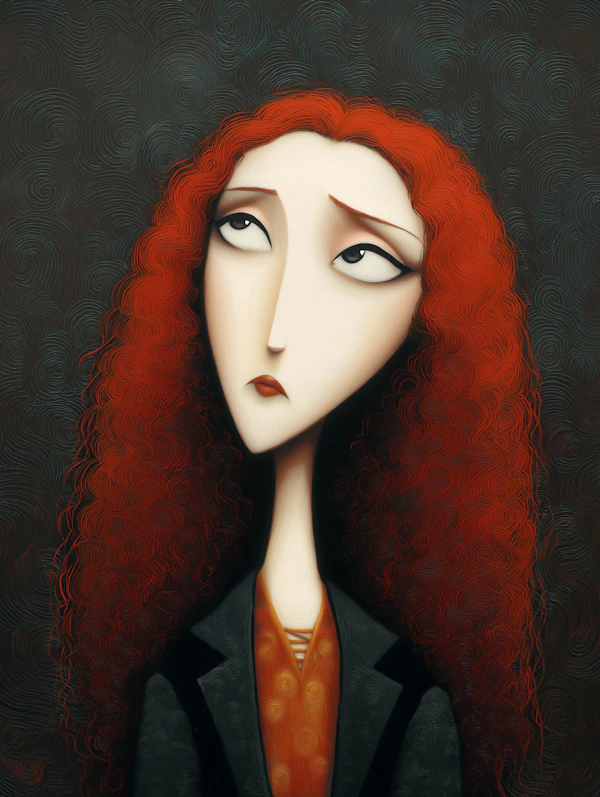 Stylized Woman Portrait