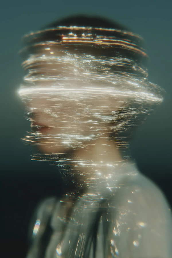 Abstract Light Figure
