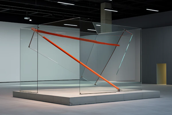 Geometric Art Display