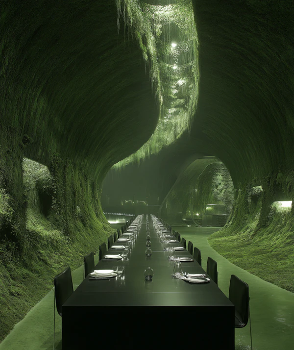 Verdant Dining Ambiance