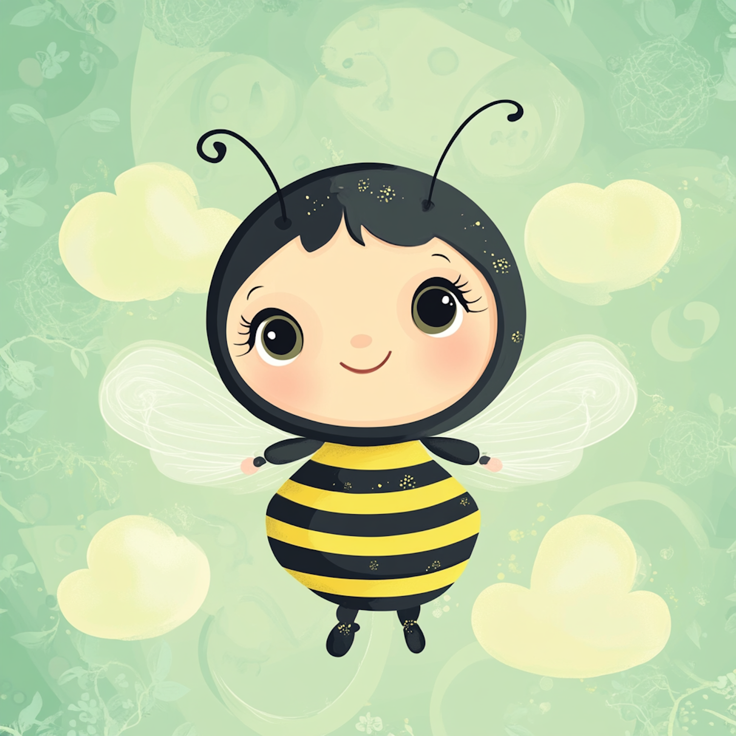 Cartoon Bee Character