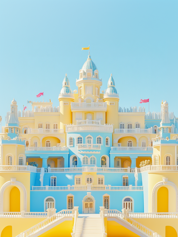 Whimsical Fairy-Tale Castle