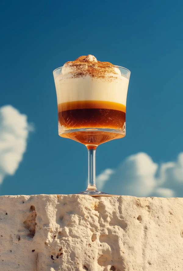 Layered Coffee Dessert