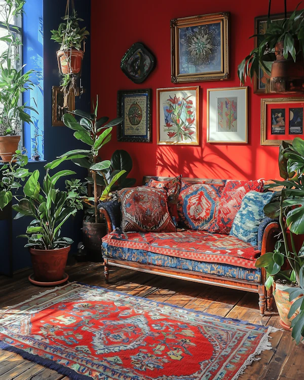 Vibrant Living Room