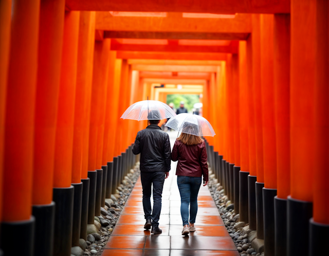 Stroll Through Torii Gates