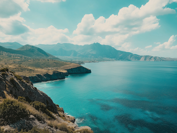 Serene Mediterranean Coastline