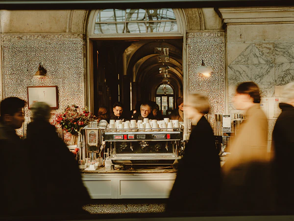 Cozy Café Scene