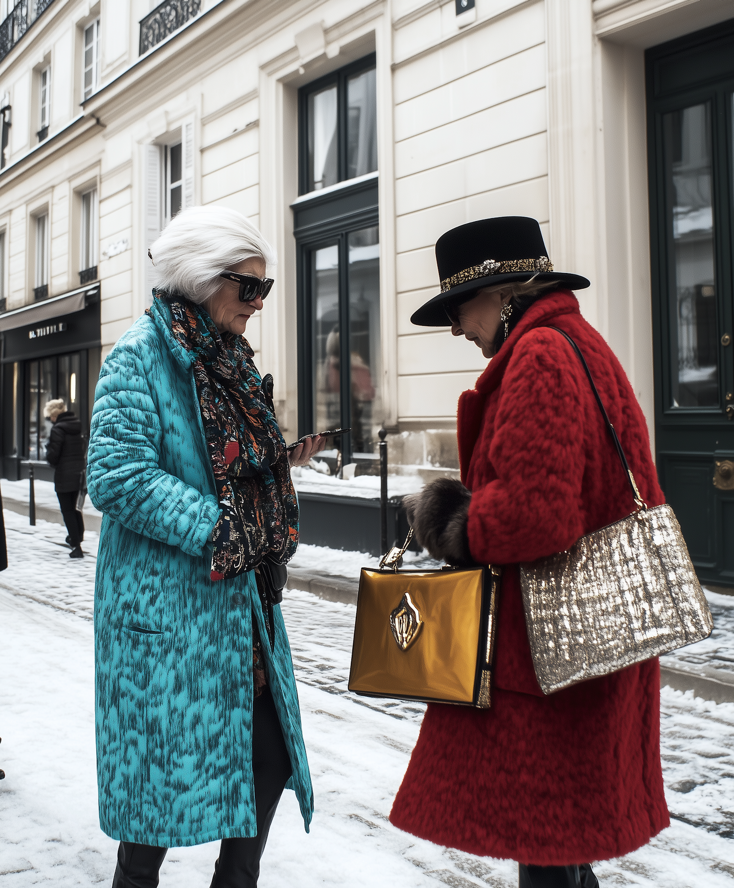 Stylish Women in Winter