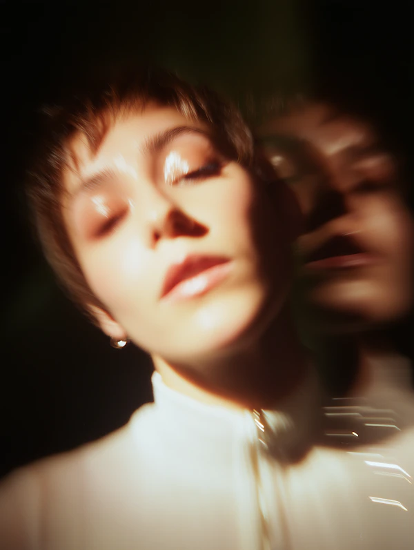 Dreamy Portrait Close-Up