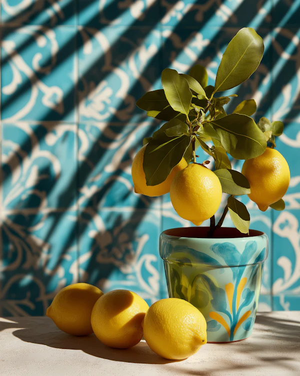 Lemon Tree Still Life